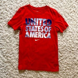 US National Team soccer athletic shirt, size small